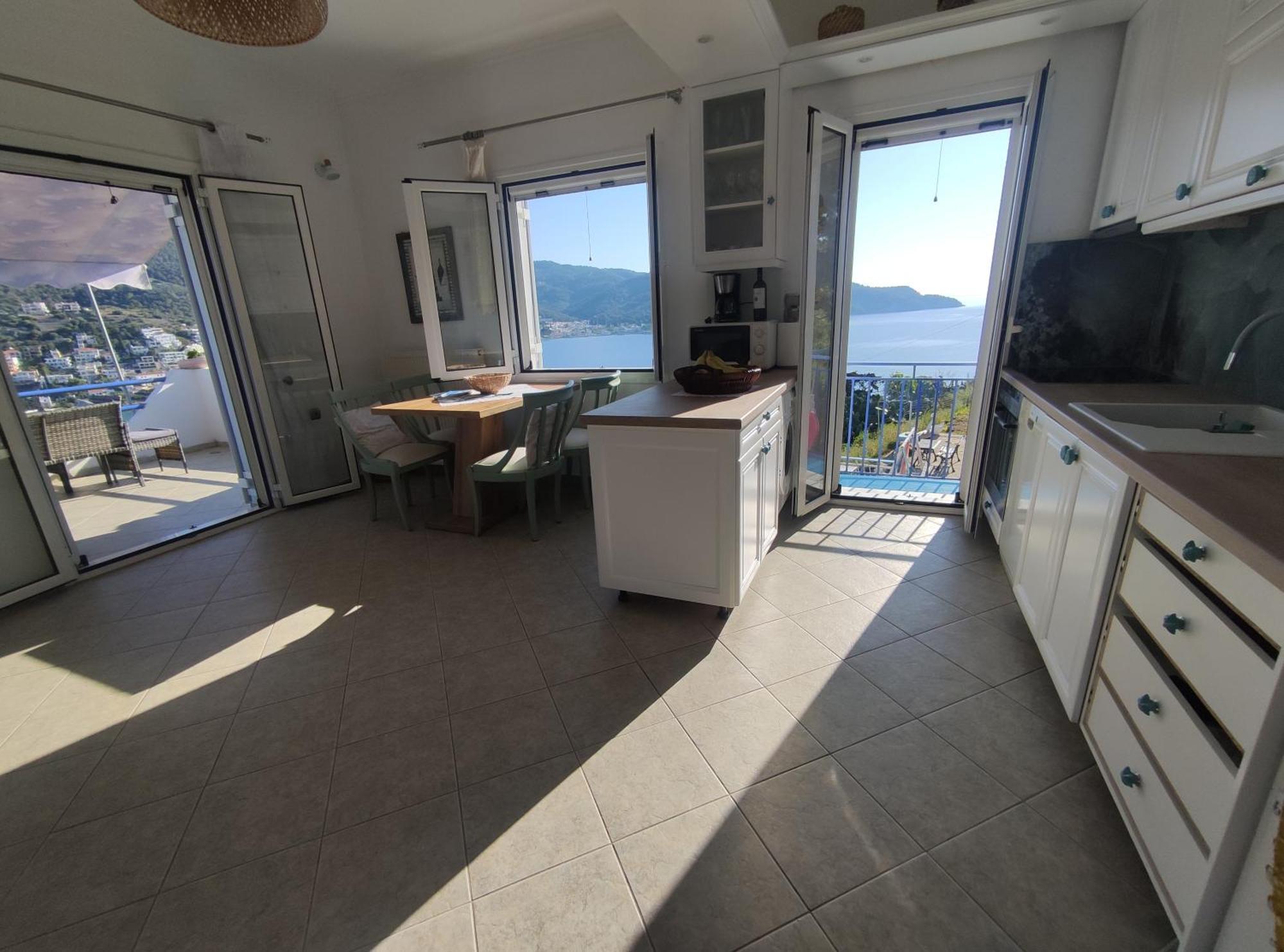 Sunrise View House Villa Poros Town Exterior photo